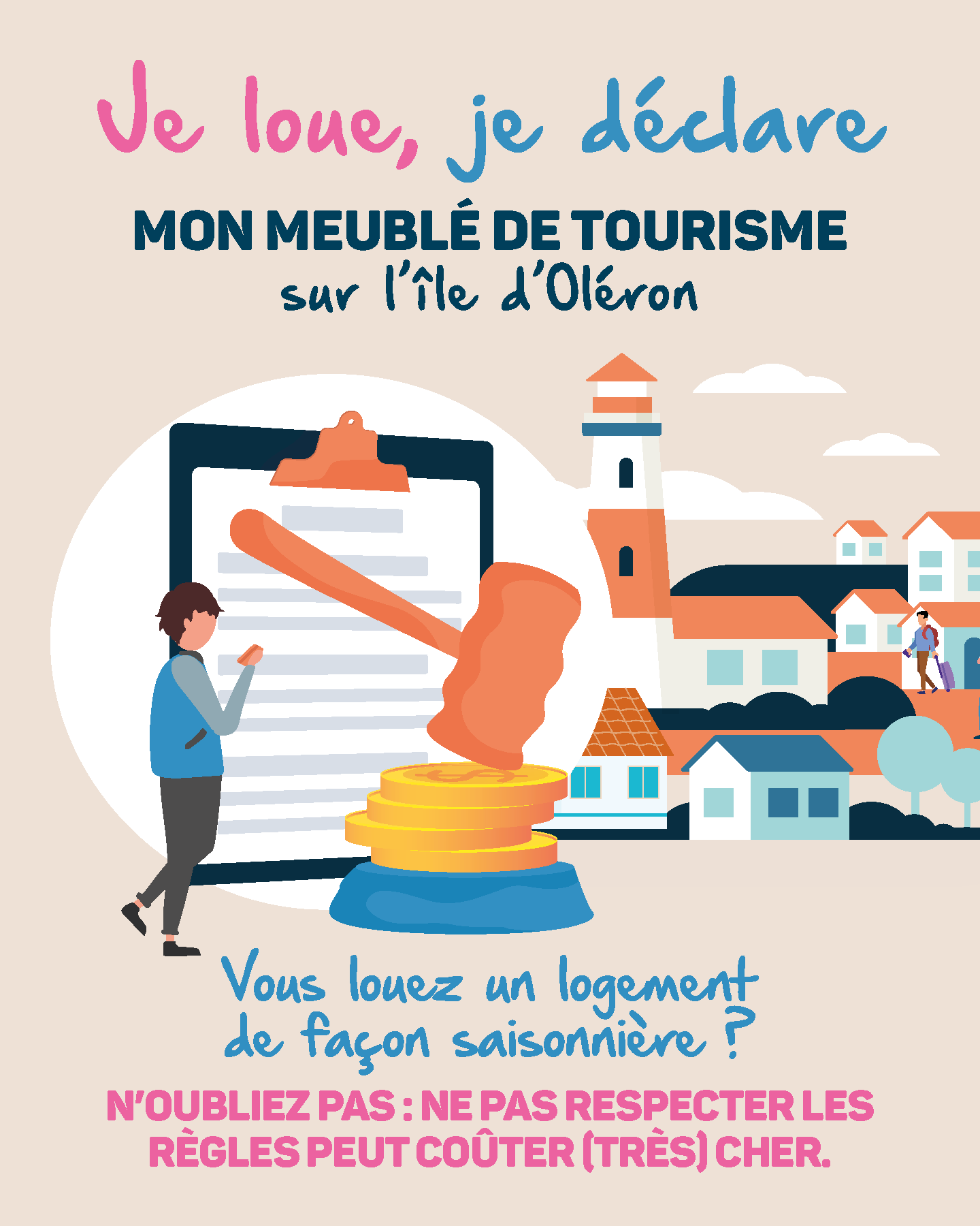 Affiche 3 : Meublés de tourisme