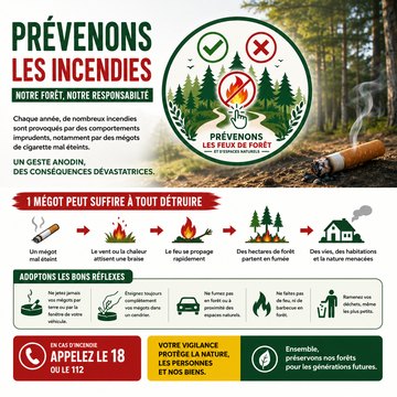 Prévention des incendies de forêt